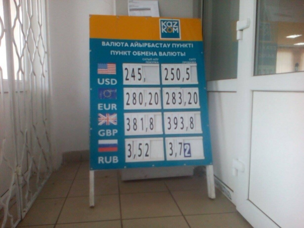 Обмен рубль тенге на сегодня