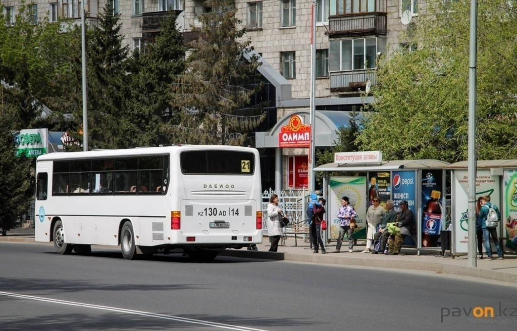 Карта автобусов павлодара