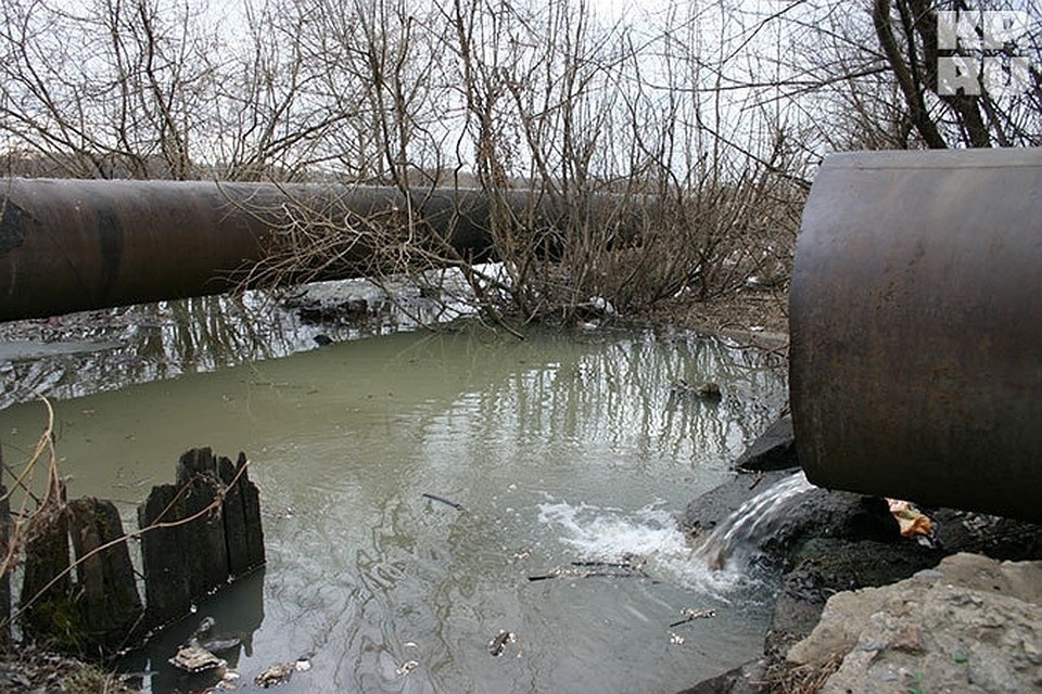 Загрязнение рек промышленно