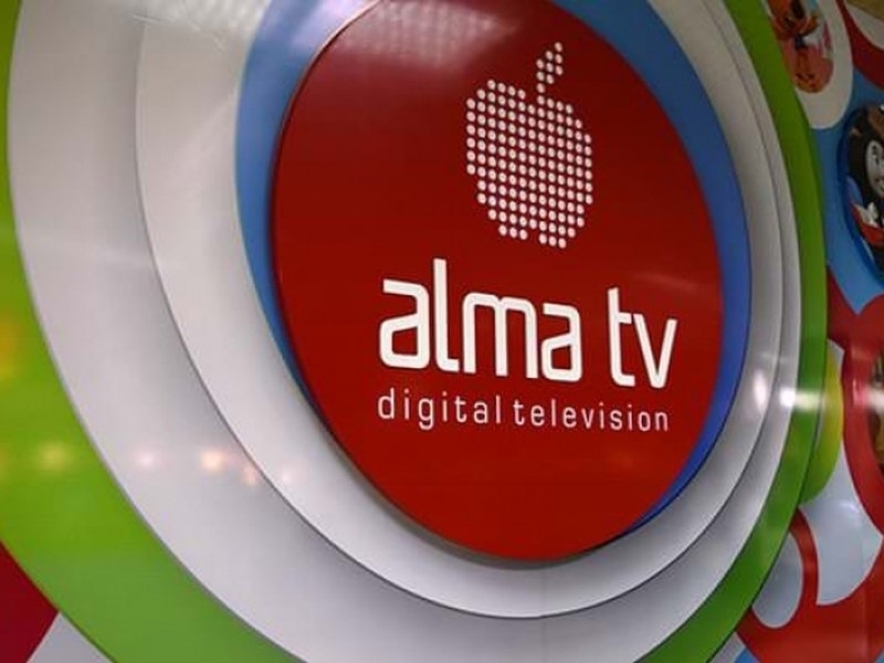 Алма тв алматы. Алма ТВ. Alma TV логотип. Алма ТВ картинка.