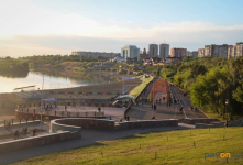 В Павлодаре запретили устанавливать аттракционы на набережной