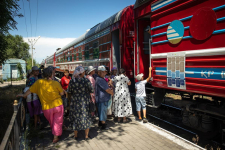 Медицинский поезд посетит отдаленные села Павлодарской области