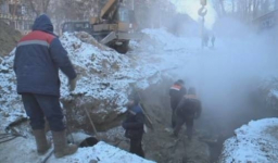 Ликвидирована авария на тепломагистрали в Павлодаре