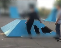 Подростки, разгромившие скейтпарк в Экибастузе, восстановили сооружение своими руками