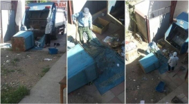 Уборщики мусора оштрафованы за надругательство над флагом Казахстана в Шымкенте