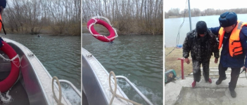 В Павлодаре спасли мужчину, пытавшегося переплыть Усолку