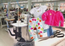 В Павлодаре начали шить детскую одежду