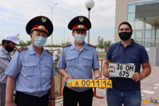 В Павлодарской области 58 автомашин, завезенных из Армении, поставили на учет