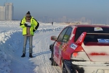 В Астане прошел второй этап Кубка Казахстана по зимнему ралли-спринту