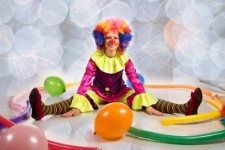 Клоун для ребенка на день рождения.