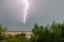 Штормовая погода в Павлодаре лишила часть города воды и света