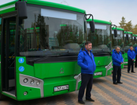 В Павлодаре часть маршруток заменили на новые автобусы