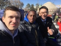 Студент из Нигерии приобщается к культуре Казахстана