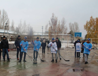 Игроки хоккейного клуба «Ертіс» навестили воспитанников Мичуринского детского дома