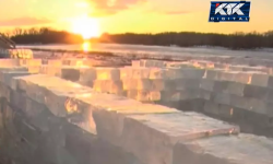 Ледовый городок за 53 млн тенге растаял в Павлодаре