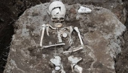 Болгарский археолог раскопал могилу вампира
