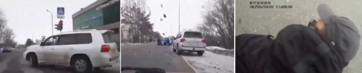 В Павлодаре пьяный водитель, уходя от погони полиции, пять раз нарушил закон