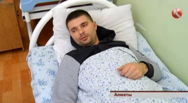 Устроивший стрельбу в Алматы попал в больницу