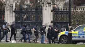 Теракт у здания парламента в Лондоне, есть пострадавшие