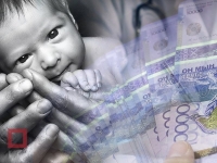 Выплаты за рождение ребенка увеличат на 20 процентов в Казахстане