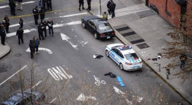 6 человек задержаны в Нью-Йорке после убийства двух полицейских