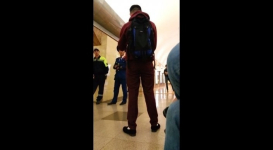 Недовольный пассажир закатил истерику в метро Алматы