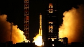 С Байконура стартовала ракета-носитель "Протон-М"