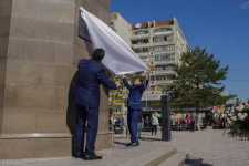 Памятник казахскому батыру Малайсары тархану открыли в Павлодаре