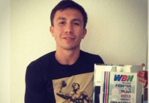 Геннадий Головкин получил приз «Боксер 2013 года» от WBN