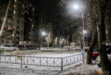 В Павлодаре становится всё больше освещенных дворов и улиц 