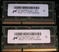 Продам SO-DIMM DDR3 2Гб *2 шт.