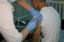 В рамках дополнительной иммунизации против кори в Павлодаре прошла акция «Начни с себя»