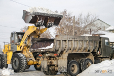 В Павлодаре остались не убранными от снега порядка 10 улиц