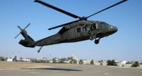 В Японии разбился американский военный вертолет