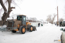 Уборку снега в частном секторе Второго Павлодара планируют закончить к середине февраля