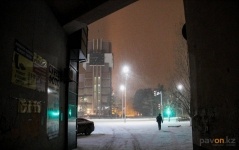 Снежная погода ожидается в Павлодаре