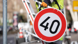 В полиции объяснили установку знака 40 на объездной дороге в Павлодаре