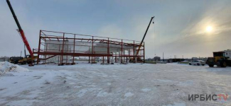 Строительство ледового дворца в Аксу планируют завершить в августе 2024 года