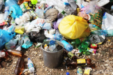 Горы мусора около зданий госучреждений обнаружены в районах Павлодарской области