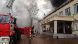 В Павлодаре горит вторая школа за неделю