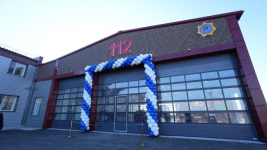 В пригороде Павлодара после ремонта открыли пожарную часть