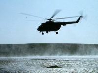 Вертолет иранской нефтяной компании потерпел крушение в Каспийском море