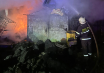 Пожарные предотвратили взрыв в гаражном кооперативе в Экибастузе