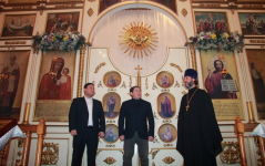 Заместители акимов Павлодарской области и города Павлодара поздравили православных с Рождеством