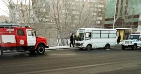 Короткое замыкание в автобусе чуть не стало причиной пожара