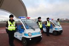 Павлодарскую набережную станут патрулировать полицейские на электромобилях