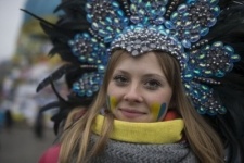 У резиденции президента Украины собралось более тысячи человек