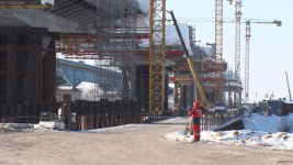 Ущерб, нанесенный при пожаре на новом мосту в Павлодаре, возместит подрядчик