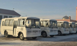 У школьников из отдаленных сел Баянаульского района появились новые автобусы