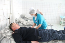 Павлодарские полицейские сдали кровь пострадавшим при пожаре в ТОО «Нефтехим-ЛТД»
